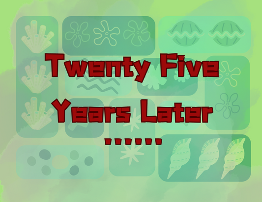Sponge Bob Square Pants: The 25th Anniversary collection
