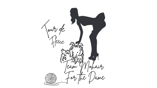 Welcome to Team Mohair for the Dame: Join Us for Tour de Fleece 2024!