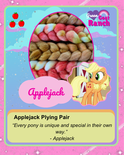 Plying Pair - Applejack