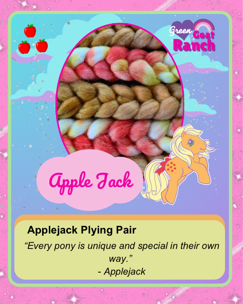 Plying Pair - Applejack