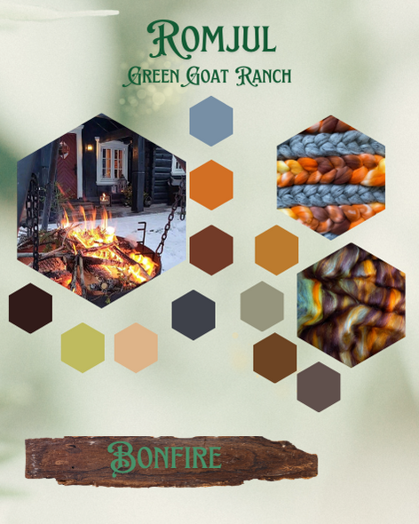 PRE-ORDER Plying Pair - Bonfire