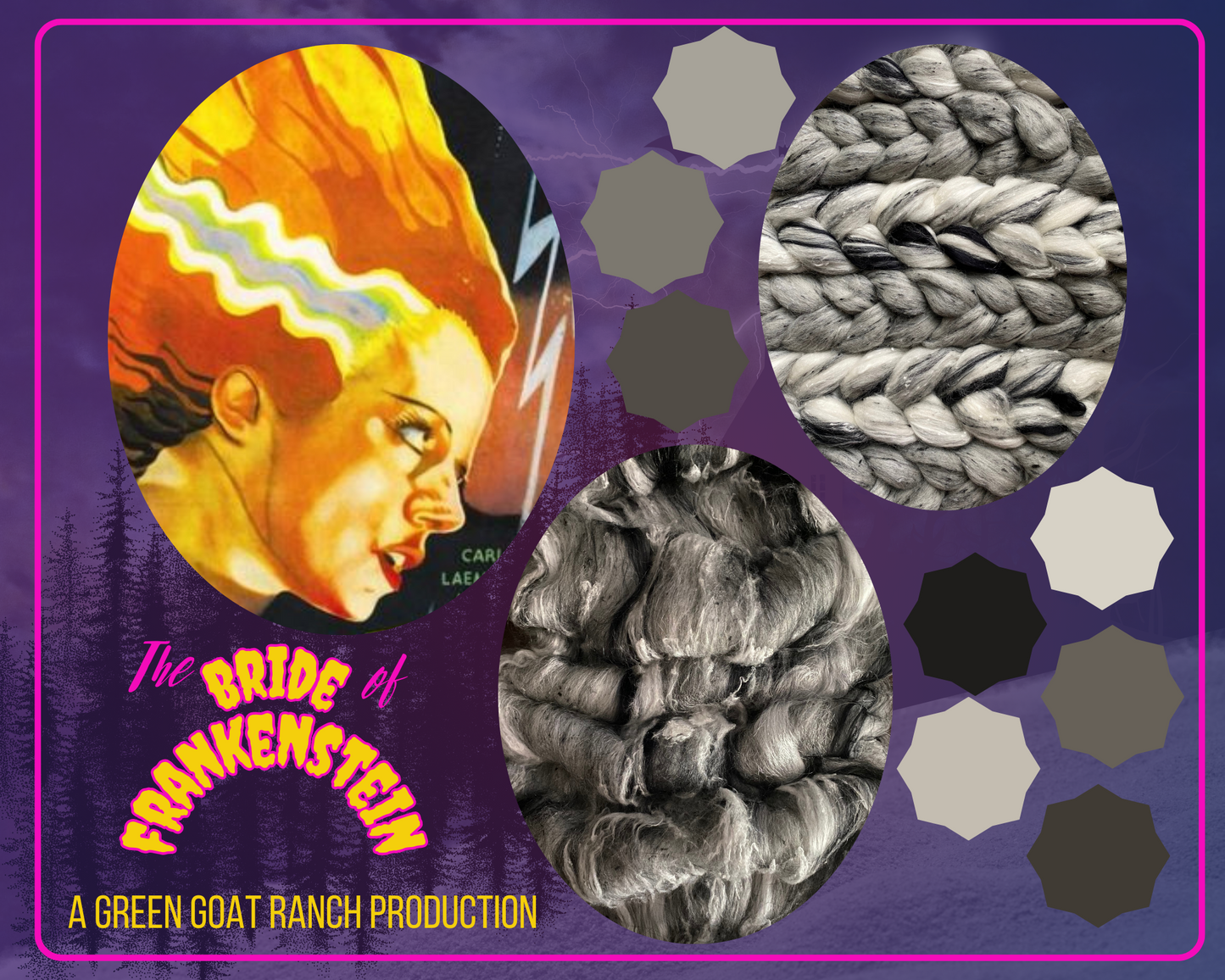 Plying Pair - Bride of Frankenstein