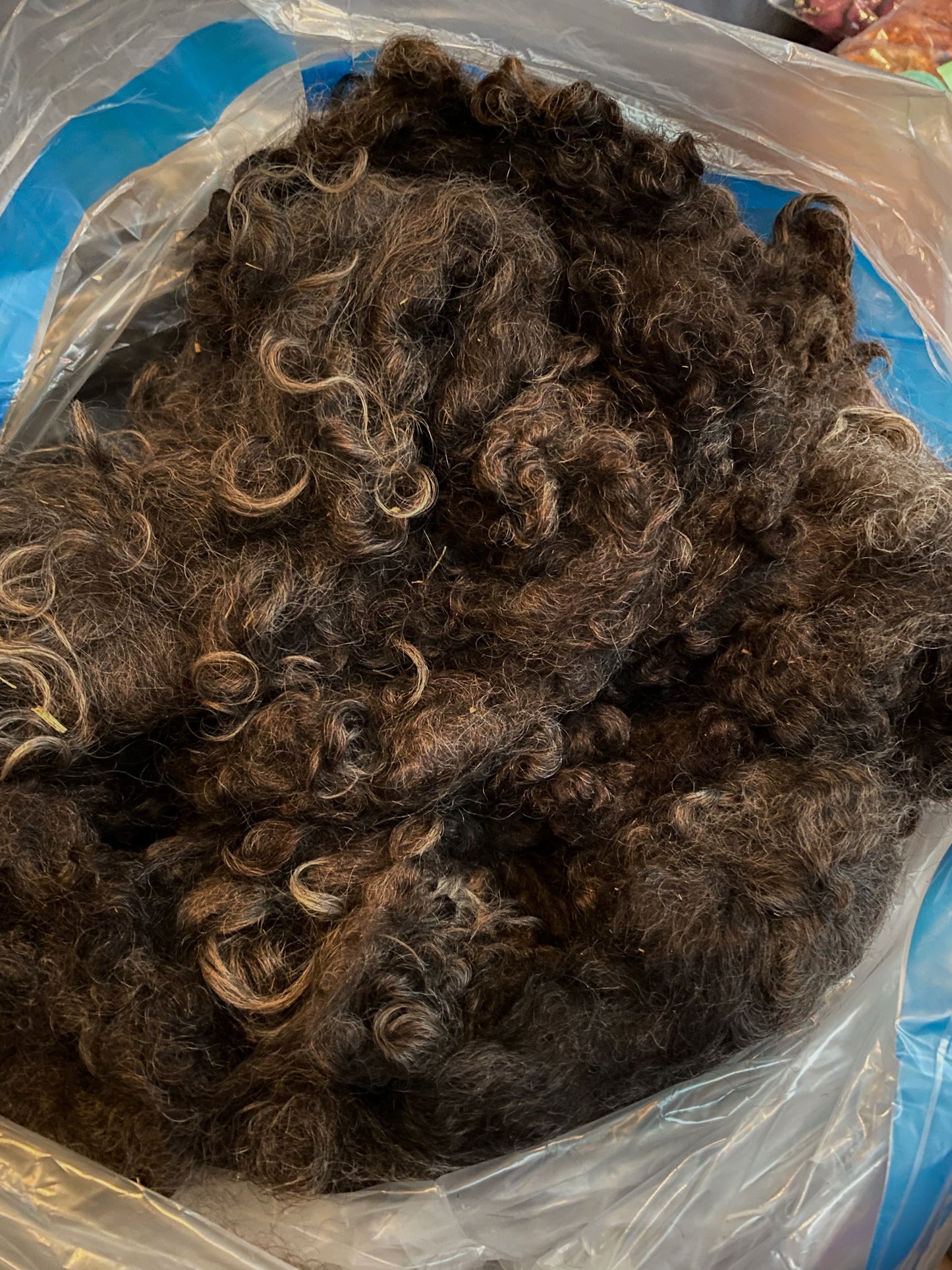 Washed Wool - Border Leicester Lot J - DISCOUNTED