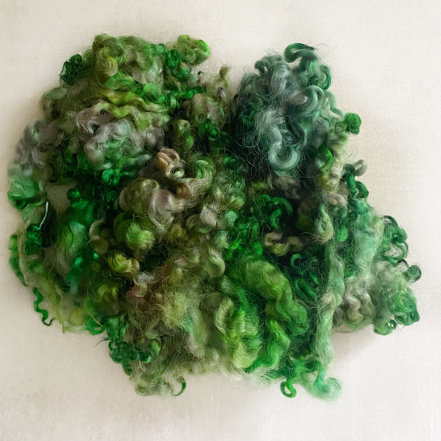 Dyed Border Leicester Cloud - Amalthea