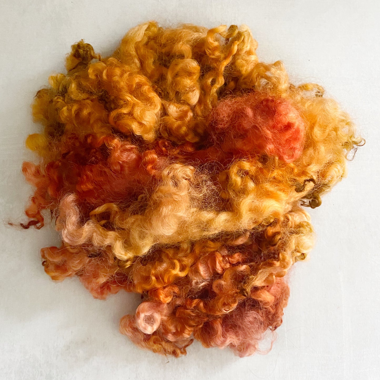 Dyed Border Leicester Cloud - Callisto