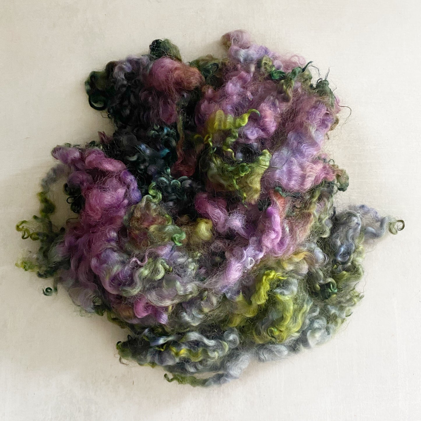 Dyed Border Leicester Cloud - Deimos