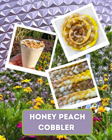 Plying Pair - Honey Peach Cobbler Freeze