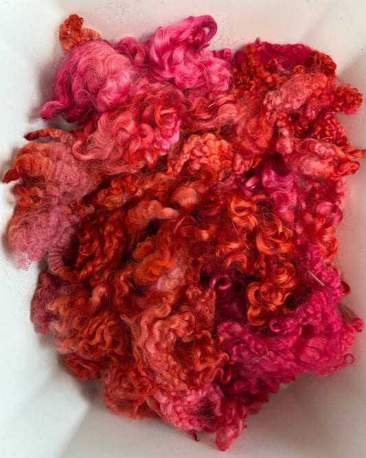 Dyed Cloud - Border Leicester 211 - DISCOUNTED