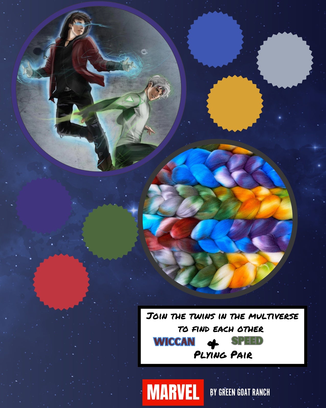 Plying Pair - Wiccan & Speed