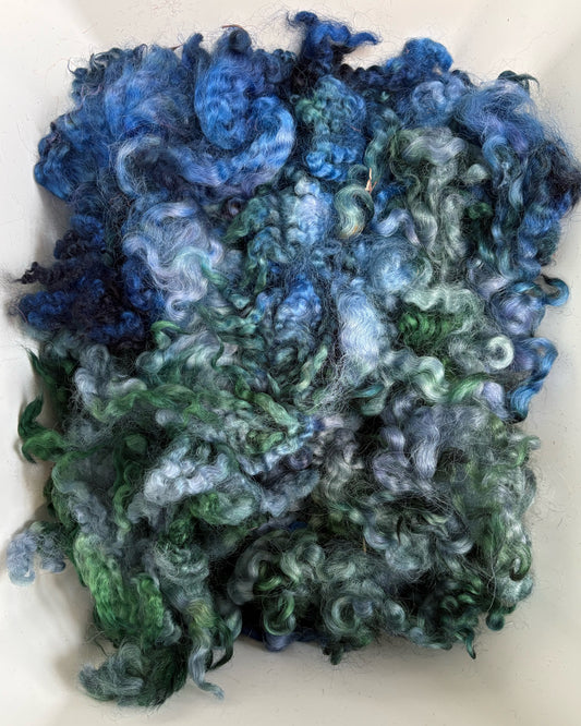 Dyed Cloud - Border Leicester 209 - DISCOUNTED