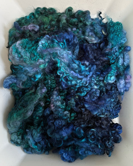 Dyed Cloud - Border Leicester 227 - DISCOUNTED