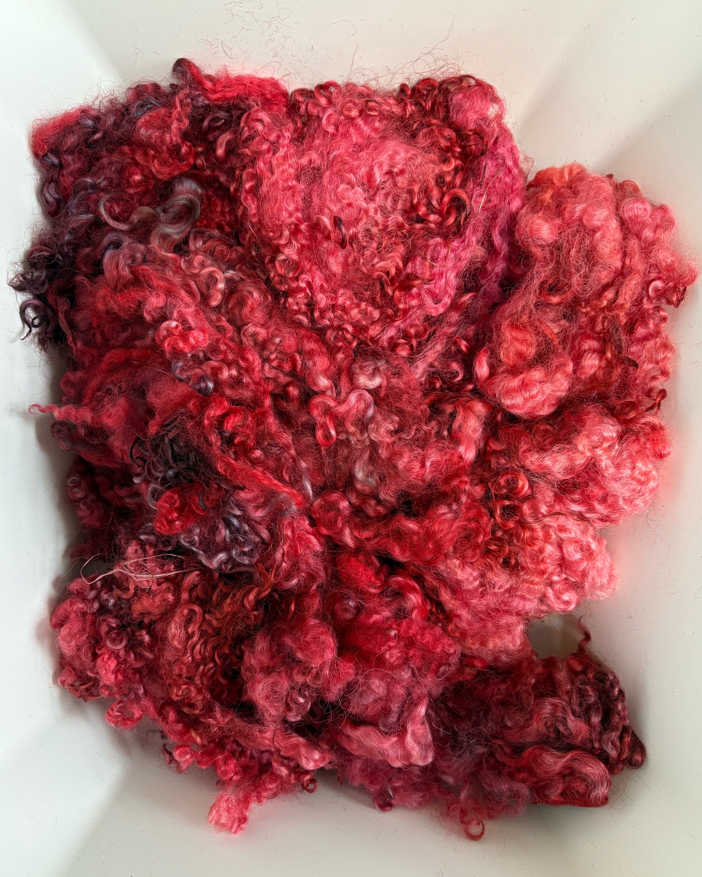 Dyed Cloud - Border Leicester 202 - DISCOUNTED