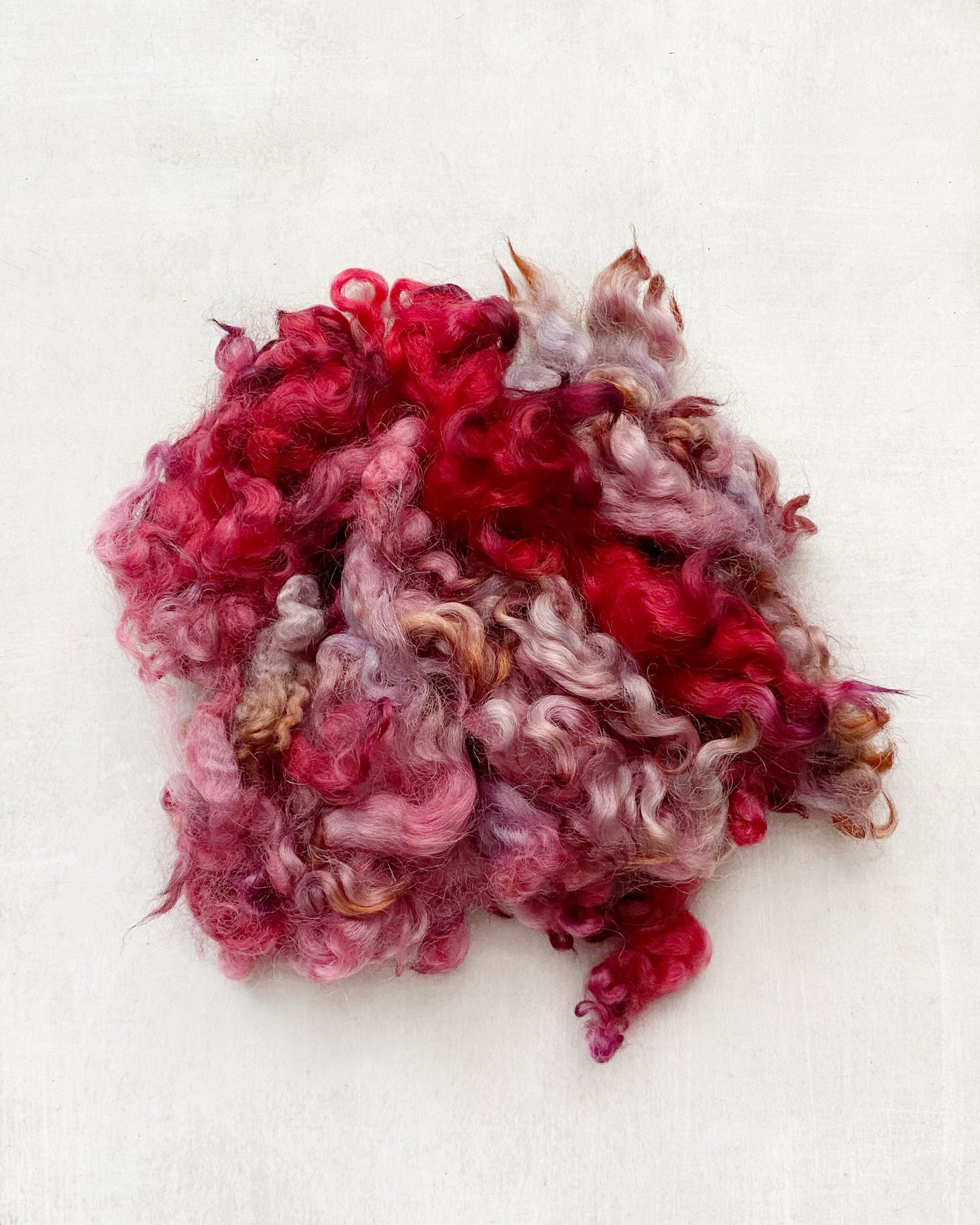 Dyed Border Leicester Cloud - Lunar Veil