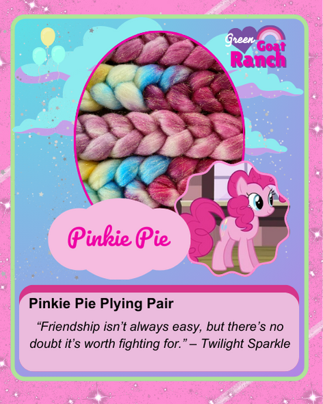 Plying Pair - Pinkie Pie
