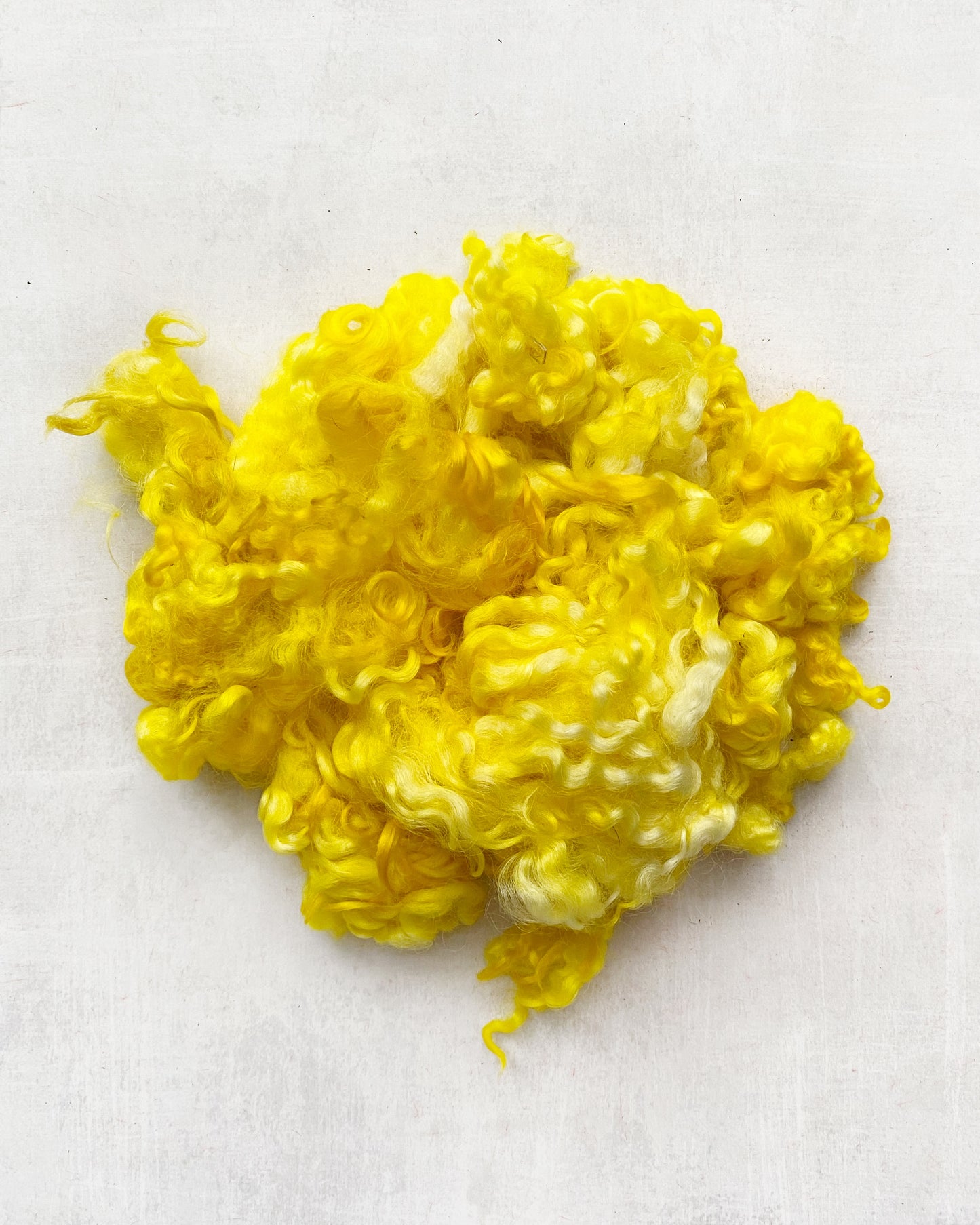 Dyed Border Leicester Cloud - Stellar Gleam