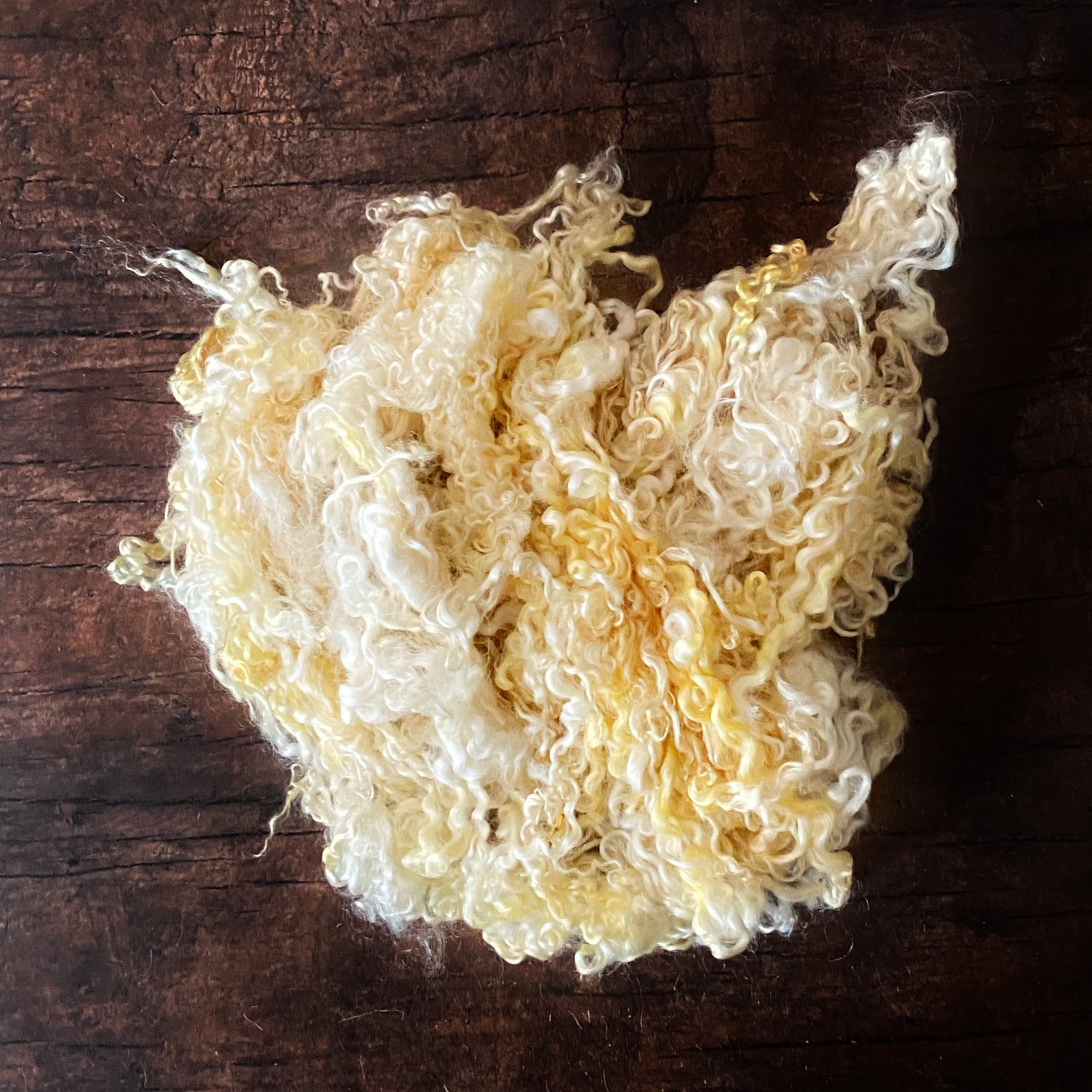 Washed Wool - Wensleydale Lot A