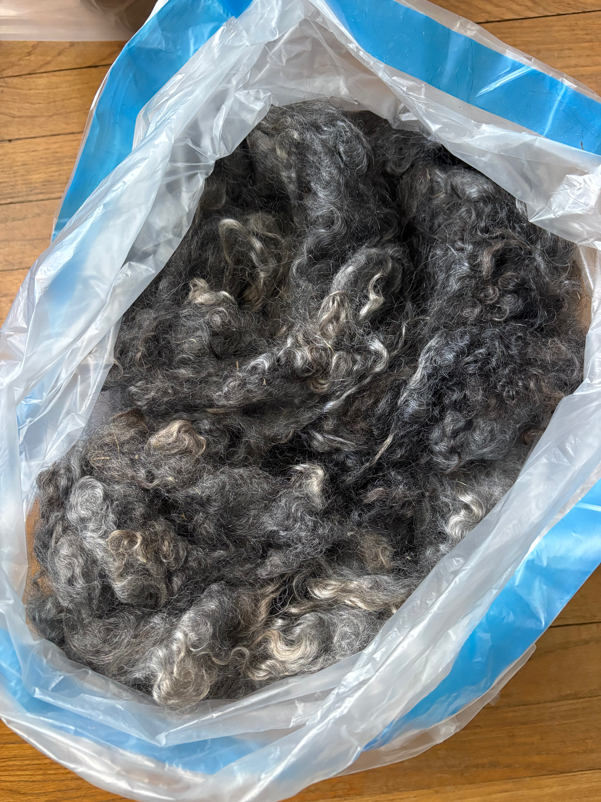 Washed Wool #033 - Mohair (Angora Goat)