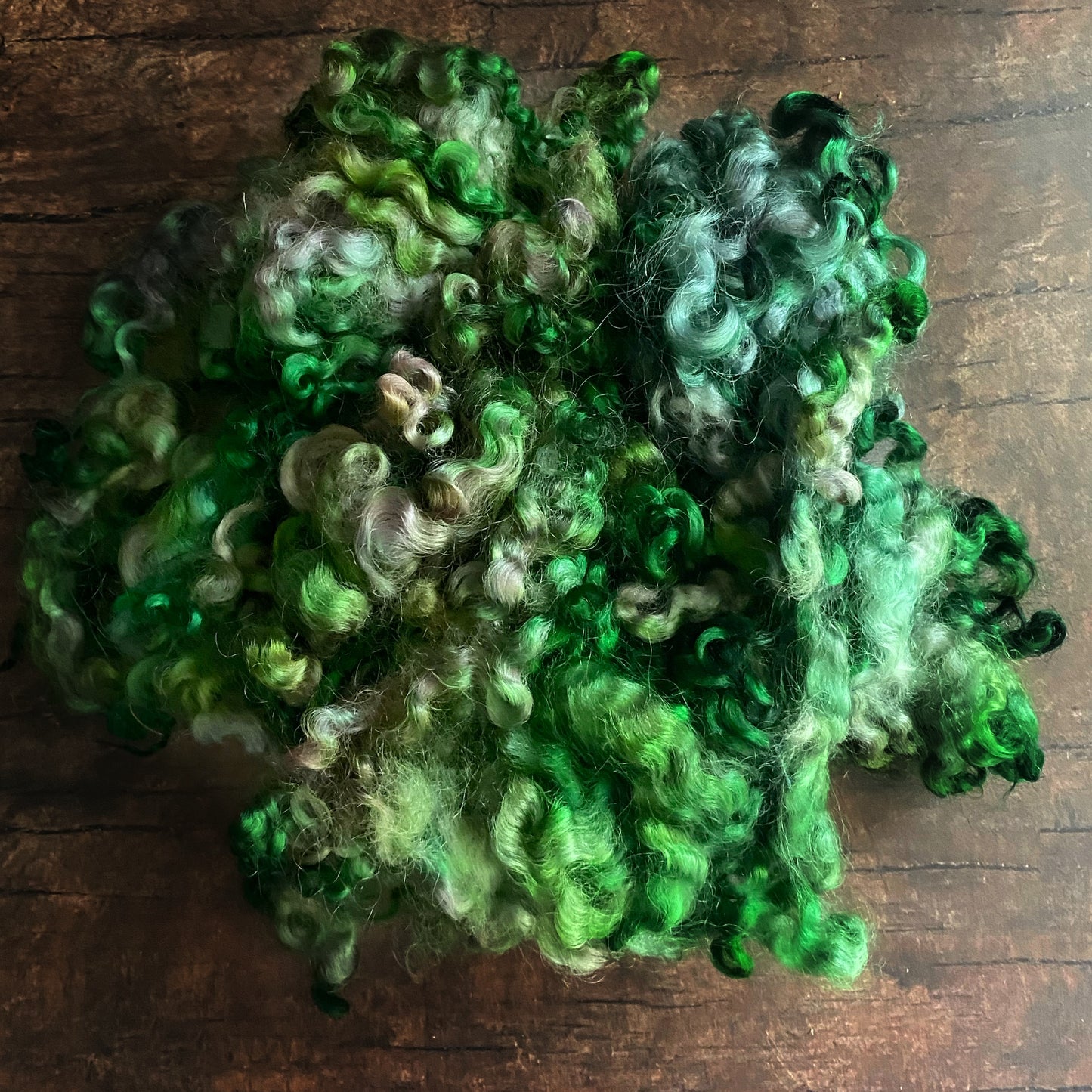 Dyed Border Leicester Cloud - Amalthea