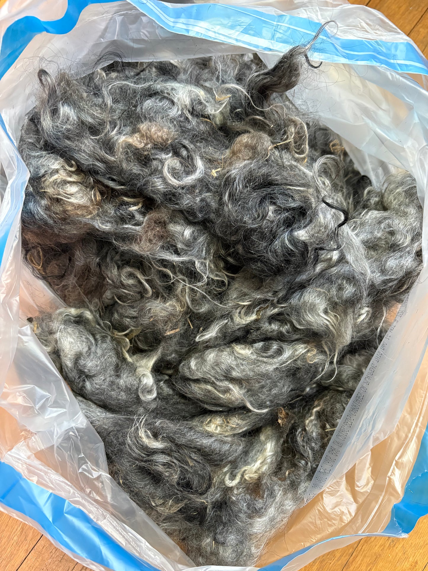 Washed Wool #027 - Mohair (Angora Goat)