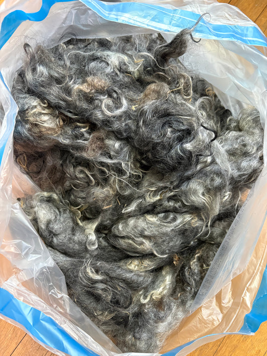 Washed Wool #027 - Mohair (Angora Goat)