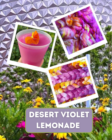 Plying Pair - Desert Violet Lemonade