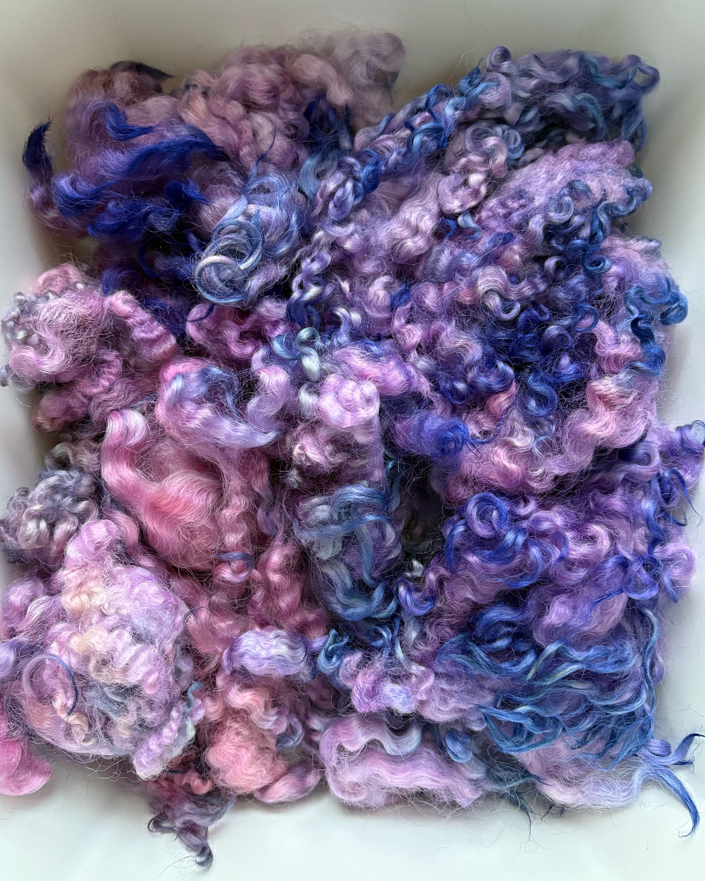 Dyed Cloud - Border Leicester 181 - DISCOUNTED